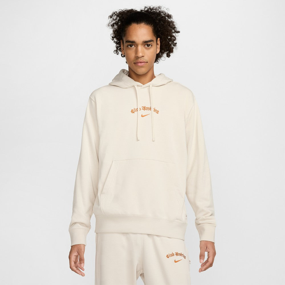 Club America CA x CA Club Fleece Pullover Hoodie - Cream shop