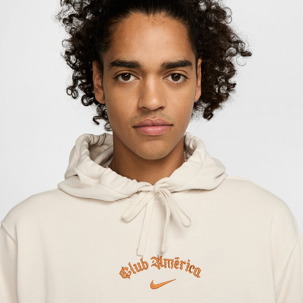 Club America CA x CA Club Fleece Pullover Hoodie - Cream shop