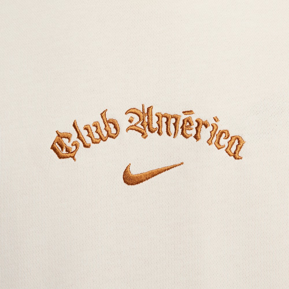 Club America CA x CA Club Fleece Pullover Hoodie - Cream shop