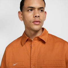 Club America CA x CA Woven Button-Down Shirt - Burnt Orange sale