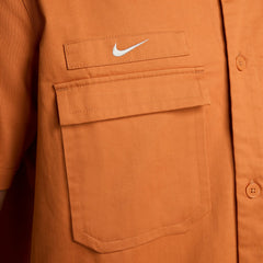 Club America CA x CA Woven Button-Down Shirt - Burnt Orange sale
