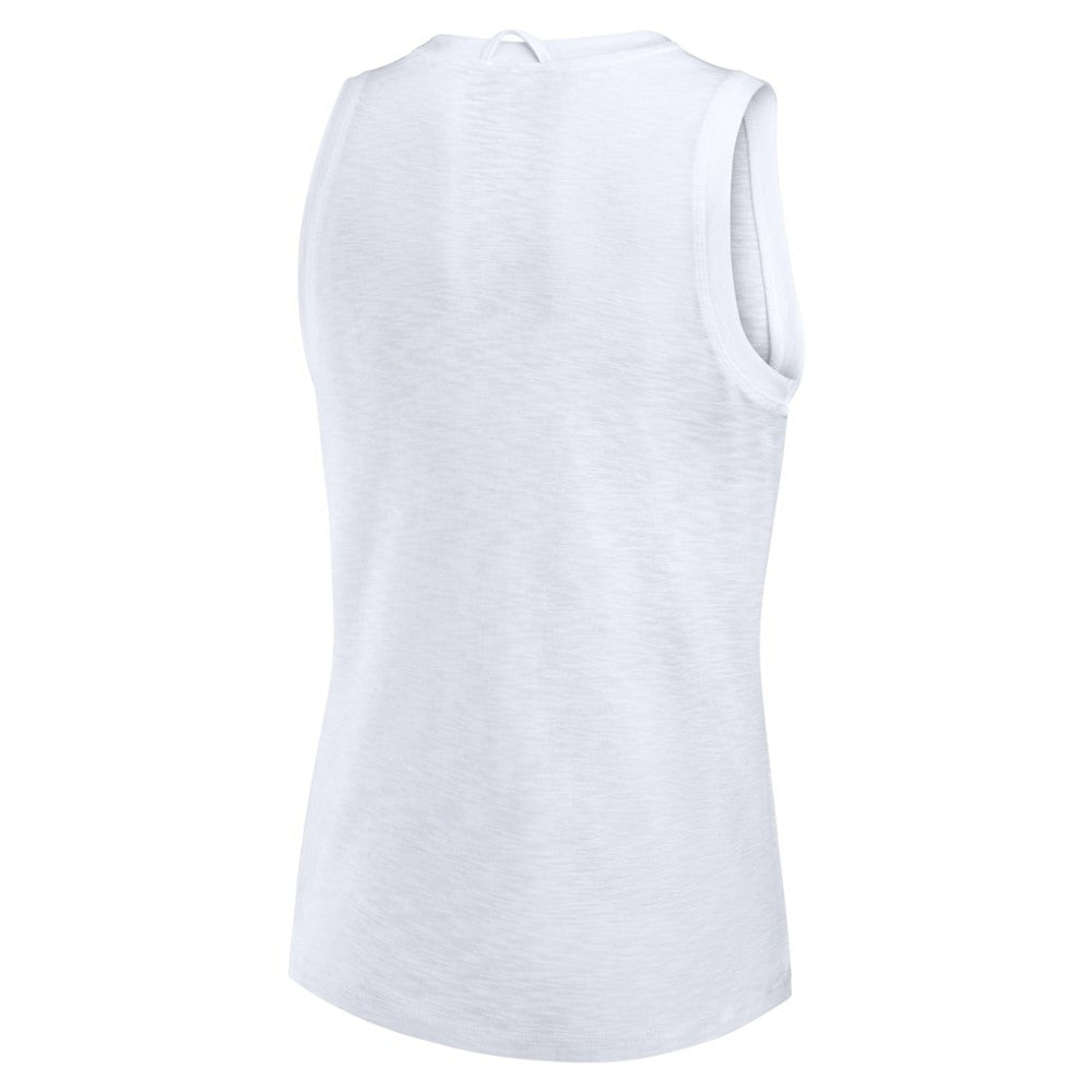 New York Rangers Fanatics Women's Slub Tank Top - White Tank Top