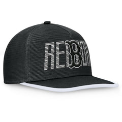 Boston Red Sox Let's Glow Line Drive Snapback Hat Black
