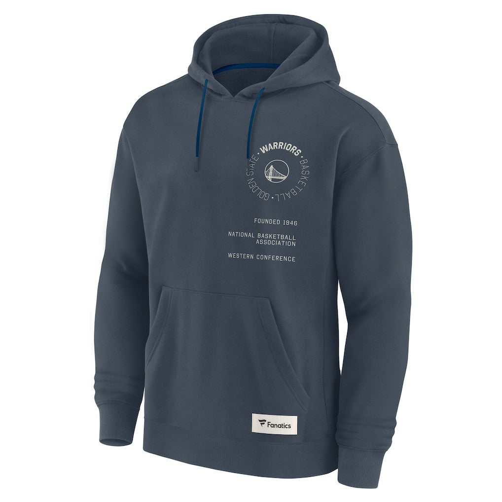 Golden State Warriors Future Ground Info Elements Premium Pullover Hoodie sale - Blue on sale