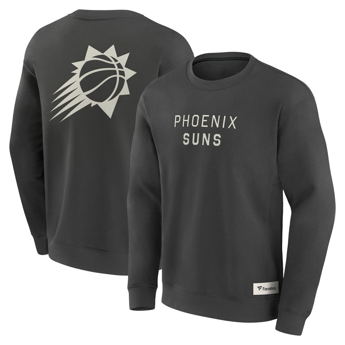 Phoenix Suns Elements Future Ground Lettering Pullover Sweatshirt - Gray discount