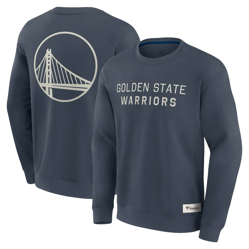 Golden State Warriors Elements Future Ground Lettering Pullover Sweatshirt sale - Blue online