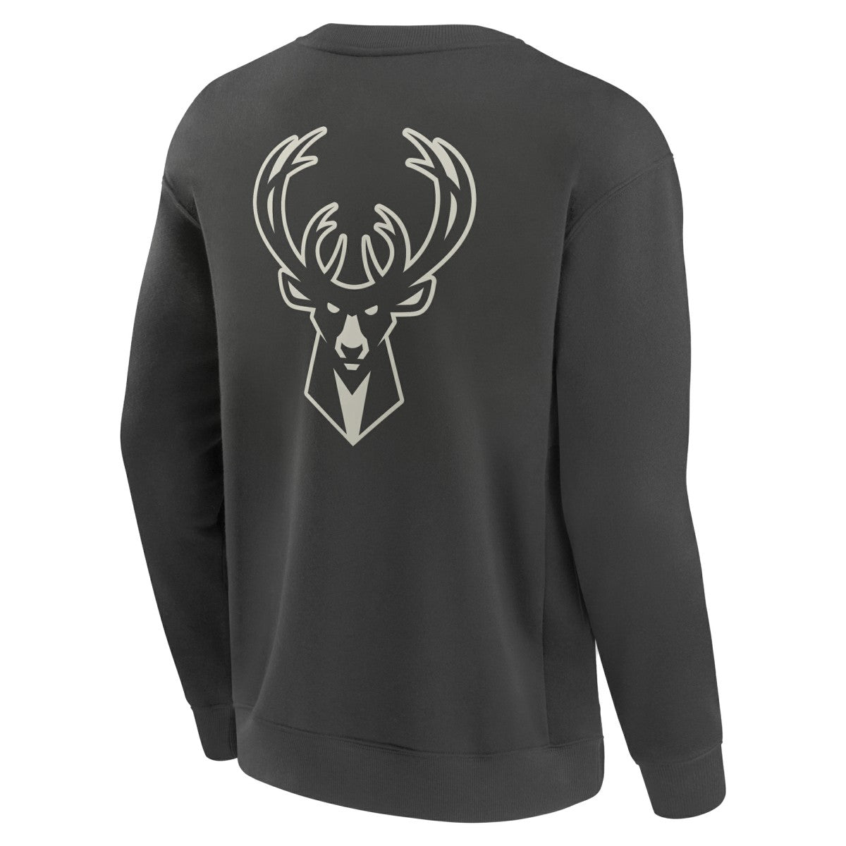 Milwaukee Bucks Elements Future Ground Lettering Pullover Sweatshirt - Gray cheap