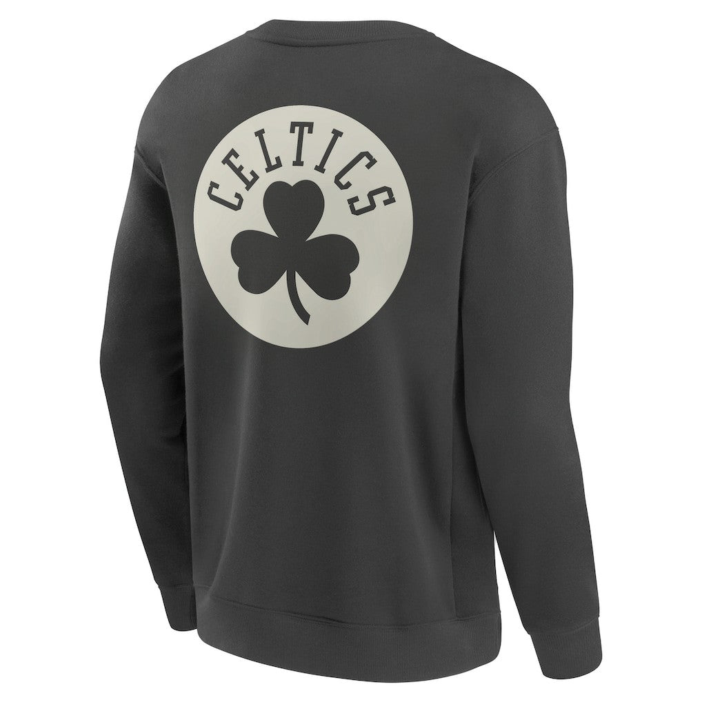 Boston Celtics Elements Future Ground Lettering Pullover Sweatshirt - Gray discount