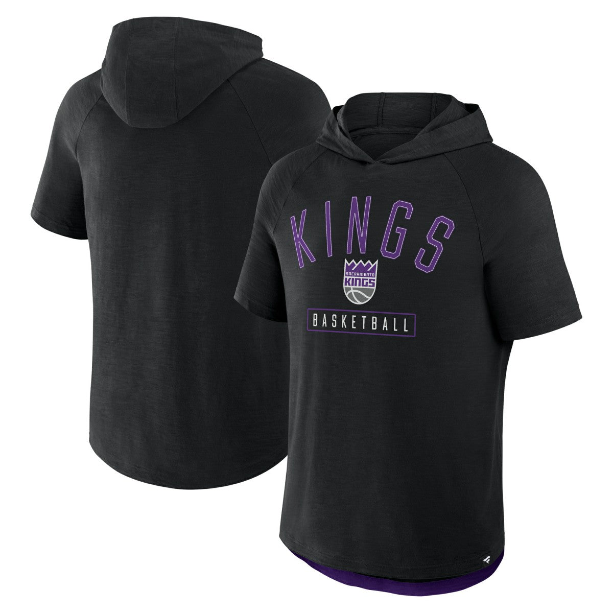 Sacramento Kings Pass Legend Raglan Hoodie T-Shirt - Black for sale