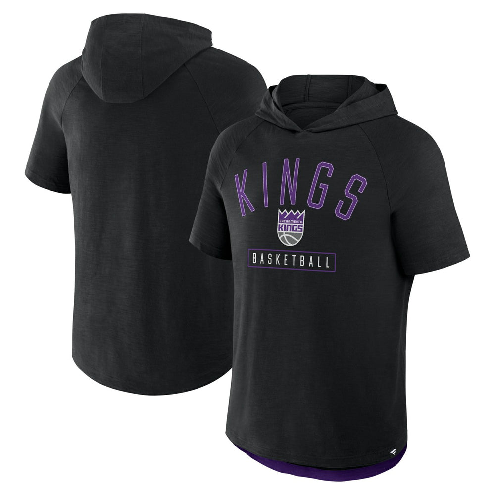 Sacramento Kings Pass Legend Raglan Hoodie T-Shirt - Black for sale