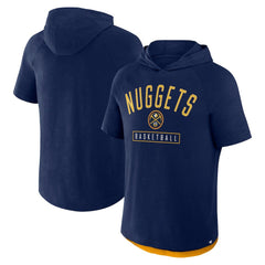 Denver Nuggets Pass Legend Raglan Hoodie T-Shirt sale - Navy for sale