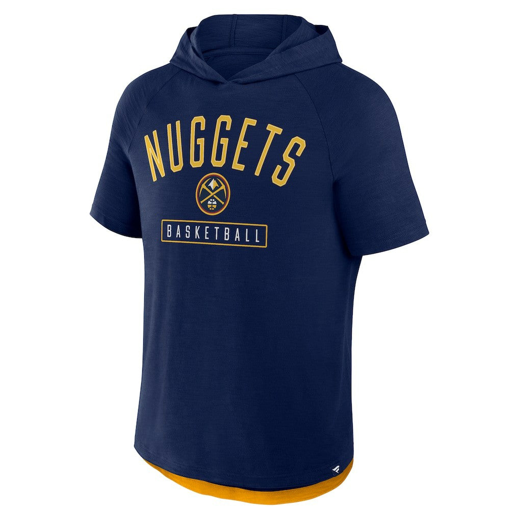 Denver Nuggets Pass Legend Raglan Hoodie T-Shirt sale - Navy for sale