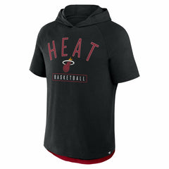 Miami Heat Pass Legend Raglan Hoodie T-Shirt - Black discount