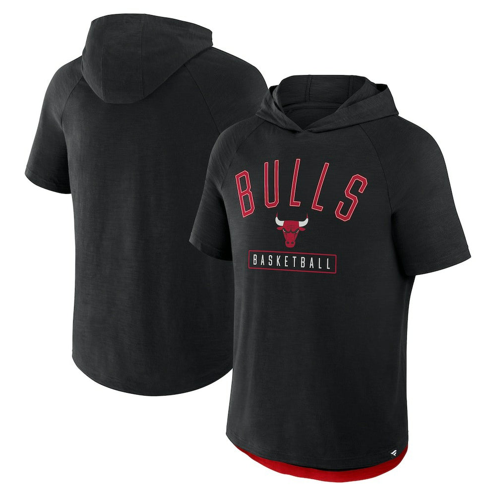 Chicago Bulls Pass Legend Raglan Hoodie T-Shirt sale - Black online