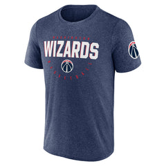 Washington Wizards Logo Athletic Block Practice Performance T-Shirt - Heather Navy on sale