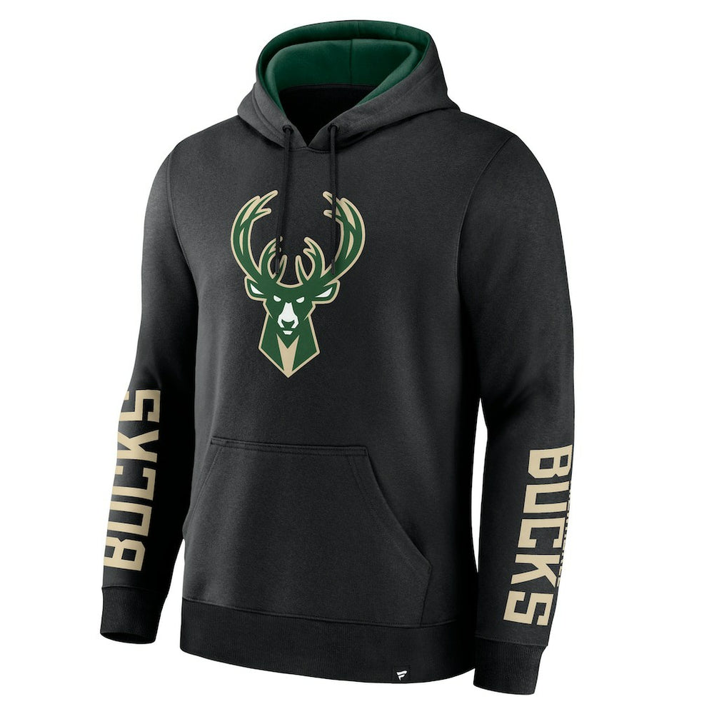 Milwaukee Bucks Legacy Guard Pullover Hoodie - Black cheap