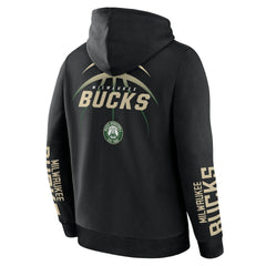 Milwaukee Bucks Legacy Guard Pullover Hoodie - Black cheap