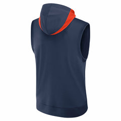 Houston Astros 2025 City Connect Authentic Collection Dri-FIT Sleeveless Hoodie Navy