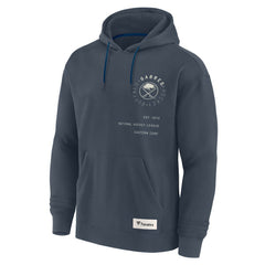 Buffalo Sabres Fanatics Future Ground Info Pullover Hoodie - Navy Hoodies