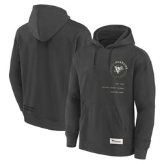 Pittsburgh Penguins Fanatics Future Ground Info Pullover Hoodie - Charcoal Hoodies