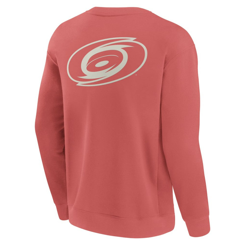 Carolina Hurricanes Fanatics Elements Future Ground Lettering Pullover Sweatshirt - Red Sweatshirts