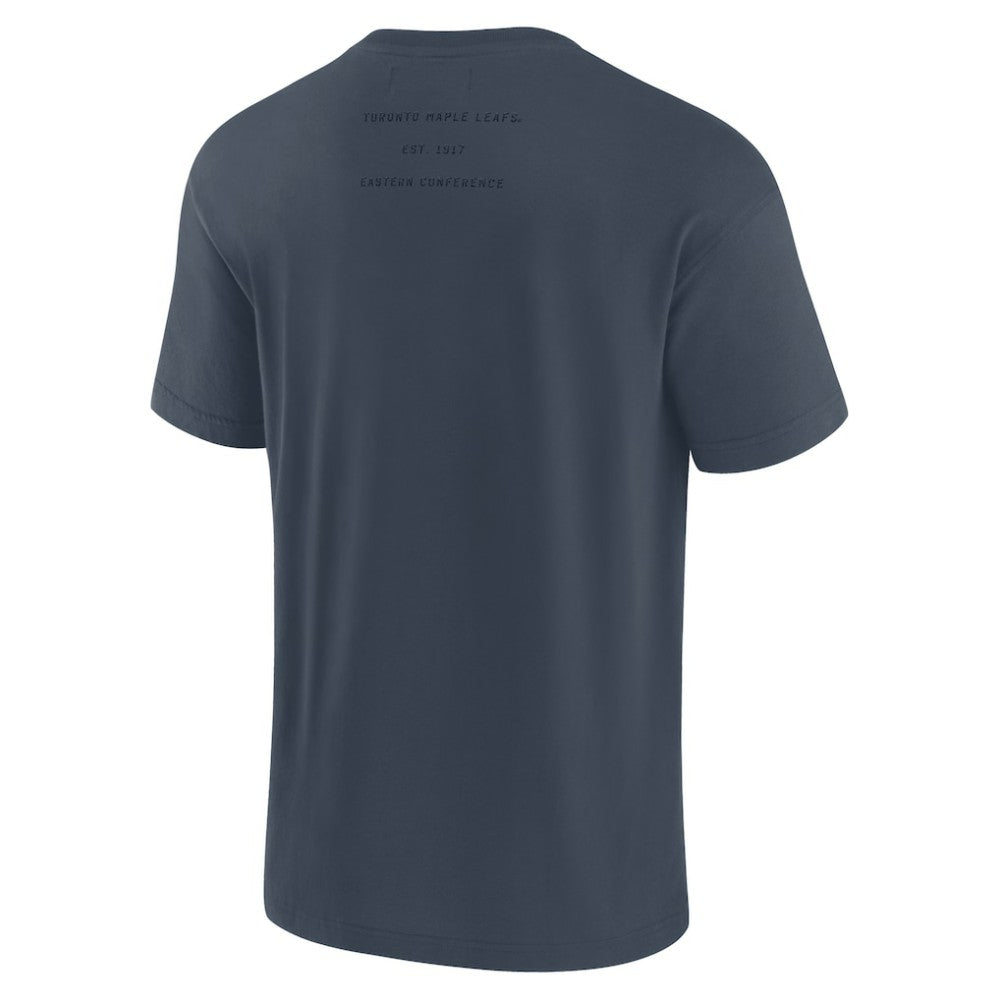 Toronto Maple Leafs Fanatics Elements Weathered Tonal Future Ground T-Shirt - Navy T-shirts