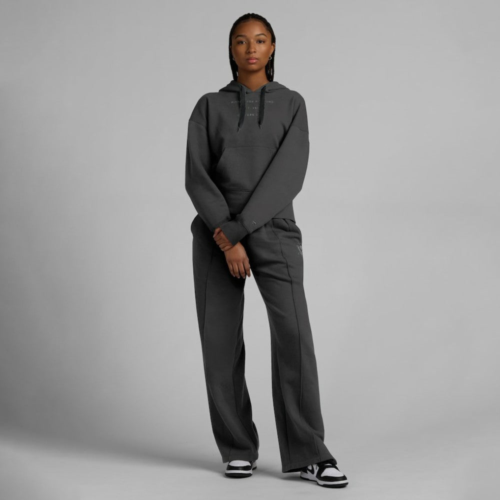 Pittsburgh Penguins Fanatics Women's Elements Future Ground Subtle Tonal Pullover Hoodie - Charcoal Hoodies