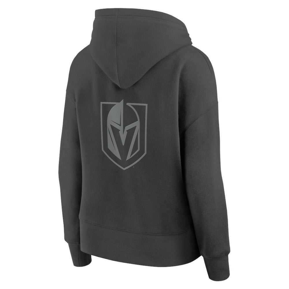 Vegas Golden Knights Fanatics Women's Elements Future Ground Subtle Tonal Pullover Hoodie - Charcoal Hoodies