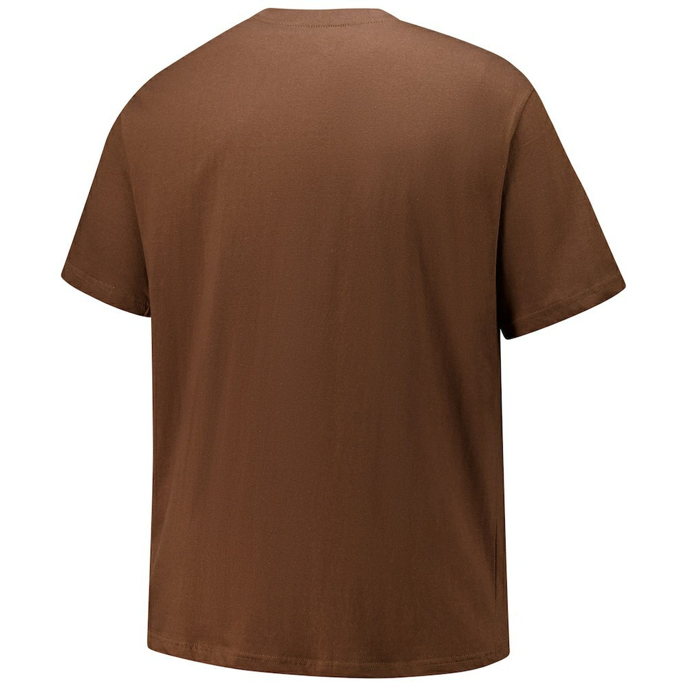 Cleveland Browns Big & Tall Coordinate T-Shirt - Brown sale