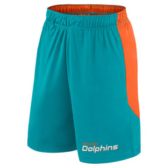 Miami Dolphins Big & Tall Launch Shorts - Aqua/Orange cheap