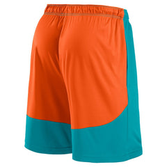 Miami Dolphins Big & Tall Launch Shorts - Aqua/Orange cheap