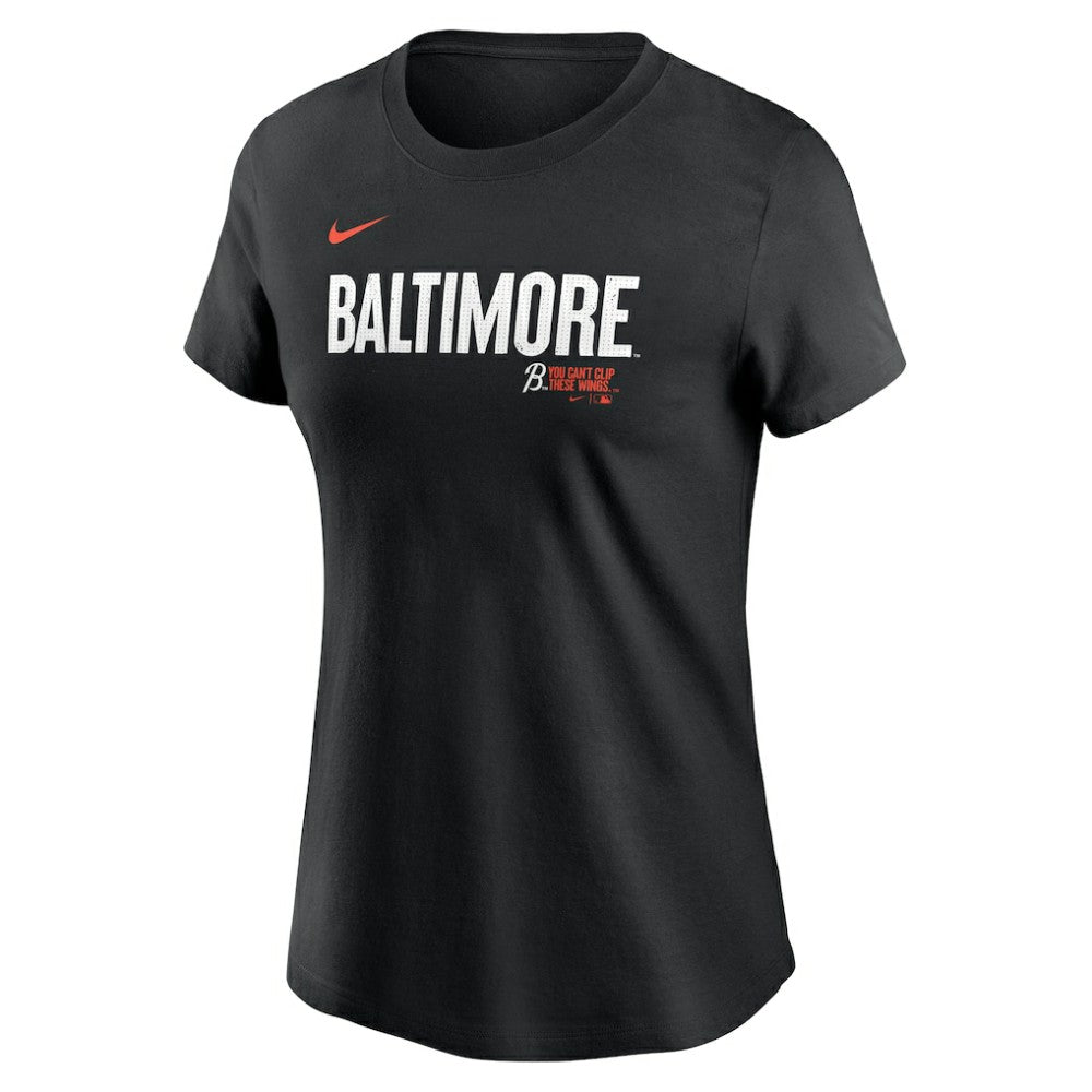 Gunnar Henderson Baltimore Orioles Women's 2024 City Connect Fuse Player Name & Number T-Shirt Black