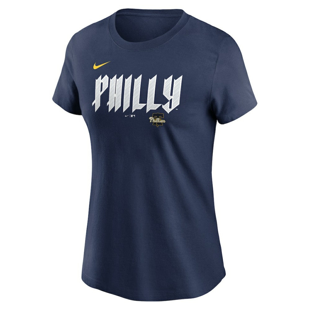 Trea Turner Philadelphia Phillies Women's 2024 City Connect Fuse Player Name & Number T-Shirt Royal