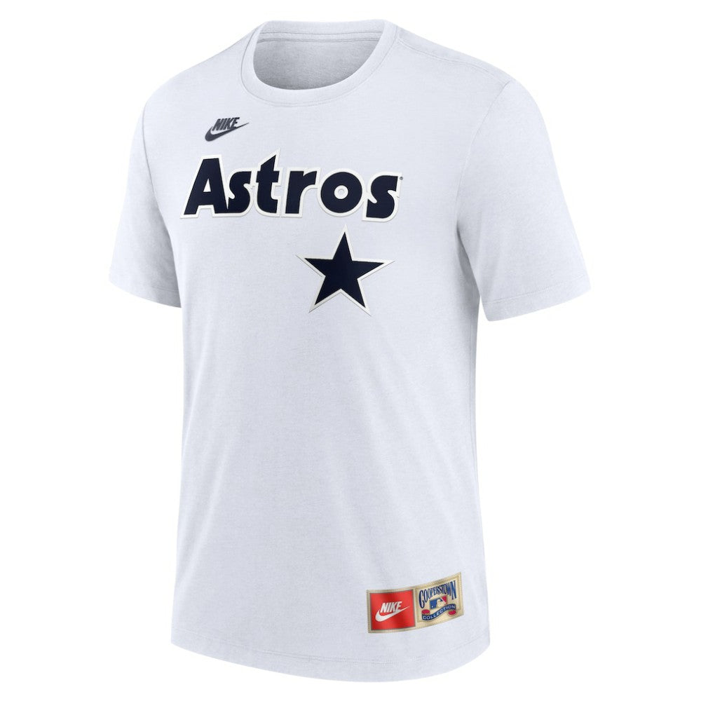 Nolan Ryan Houston Astros Cooperstown Collection Name & Number Tri-Blend T-Shirt White