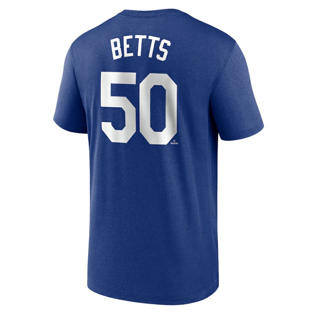 Mookie Betts Los Angeles Dodgers Legend Name & Number Performance T-Shirt Royal