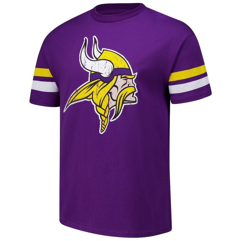 J.J. McCarthy Minnesota Vikings Majestic Threads Name & Number Oversized Fit T-Shirt - Purple sale