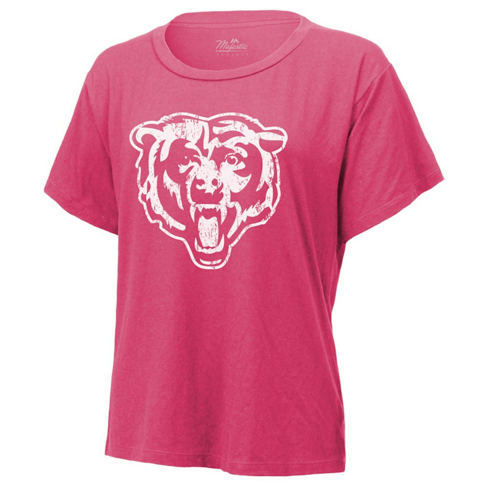 Caleb Williams Chicago Bears Majestic Threads Women's Name & Number T-Shirt - Pink online