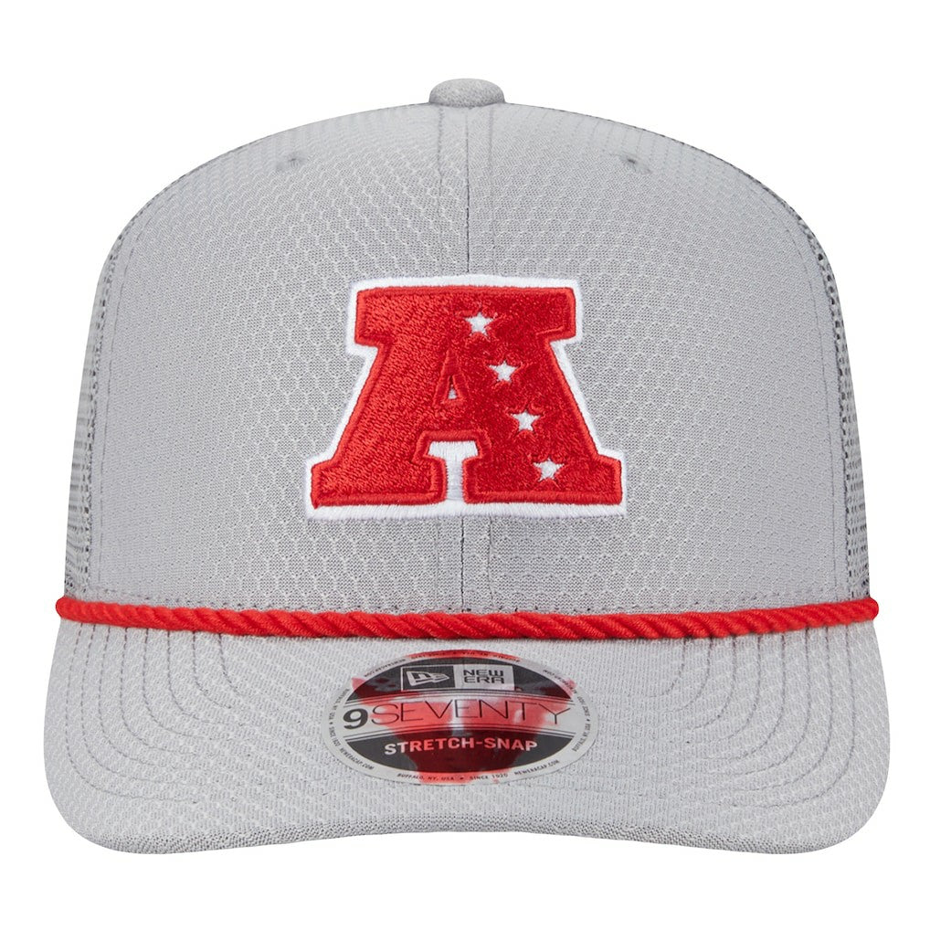 Kansas City Chiefs New Era 2025 Pro Bowl 9SEVENTY Stretch-Snap Hat - Gray on sale