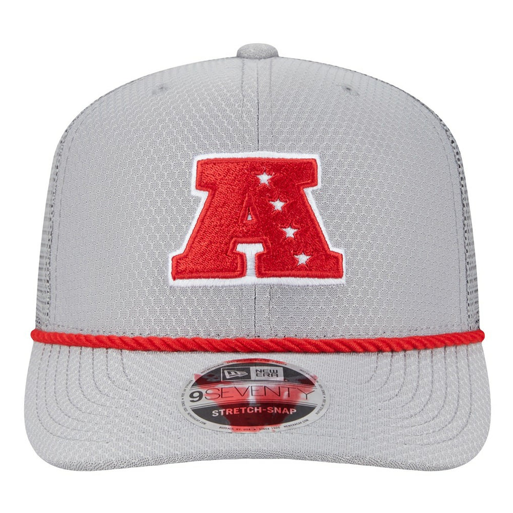 Kansas City Chiefs New Era 2025 Pro Bowl 9SEVENTY Stretch-Snap Hat - Gray on sale