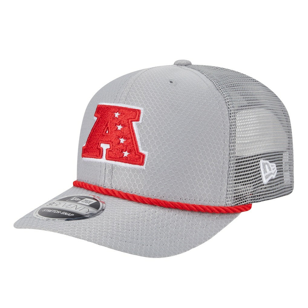Kansas City Chiefs New Era 2025 Pro Bowl 9SEVENTY Stretch-Snap Hat - Gray on sale