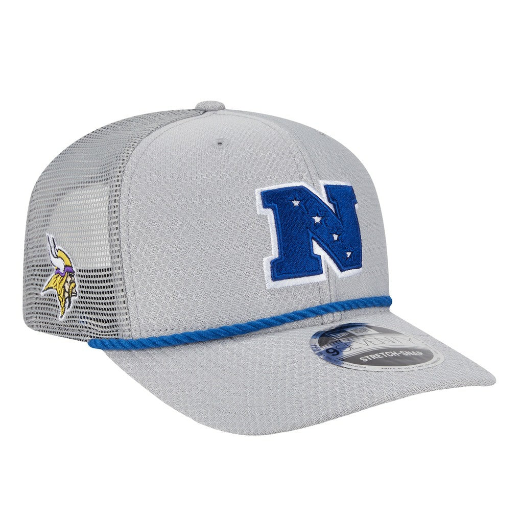 Minnesota Vikings New Era 2025 Pro Bowl 9SEVENTY Stretch-Snap Hat - Gray online