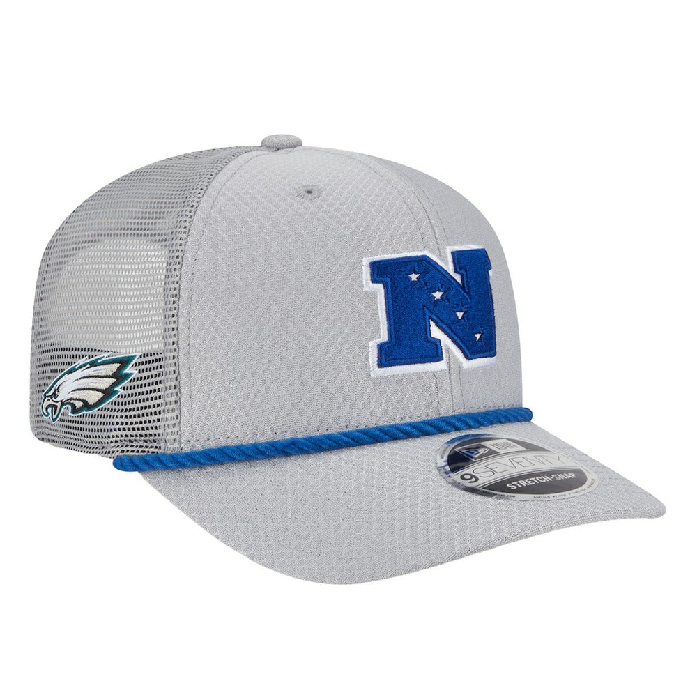 Philadelphia Eagles New Era 2025 Pro Bowl 9SEVENTY Stretch-Snap Hat - Gray cheap