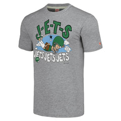 New York Jets NFL x Homage x Beavis and Butt-Head Unisex Tri-Blend T-Shirt – Gray cheap