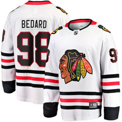 Connor Bedard Chicago Blackhawks Fanatics Breakaway Jersey - White Jerseys
