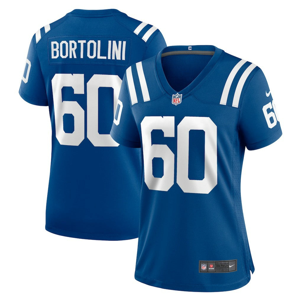 Tanor Bortolini Indianapolis Colts Women's Game Jersey - Royal cheap