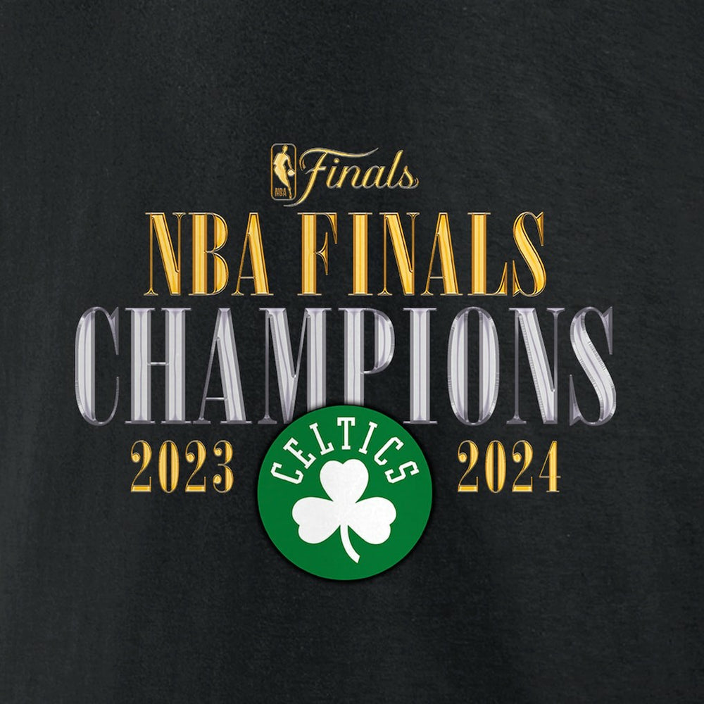Boston Celtics 2024 NBA Finals Champions Big & Tall Fade Away Jumper Roster Signature T-Shirt - Black outlet