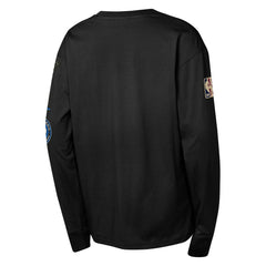 Orlando Magic Youth Hardwood Classics All Over Long Sleeve T-Shirt - Black on sale