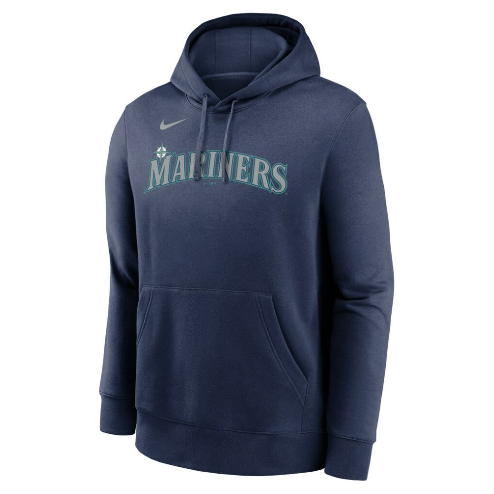 Julio Rodríguez Seattle Mariners Player Name & Number Club Fleece Pullover Hoodie Navy
