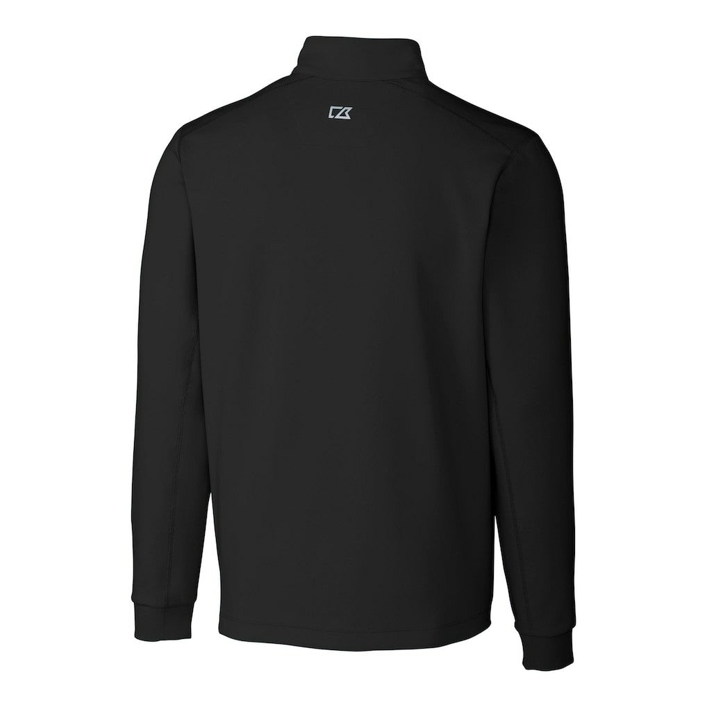 New York Jets Cutter & Buck Primary Logo Traverse Stretch Quarter-Zip Top - Black sale