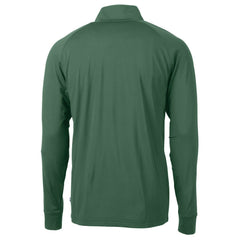 New York Jets Cutter & Buck Primary Logo Adapt Eco Knit Stretch Recycled Quarter-Zip Top - Hunter Green outlet